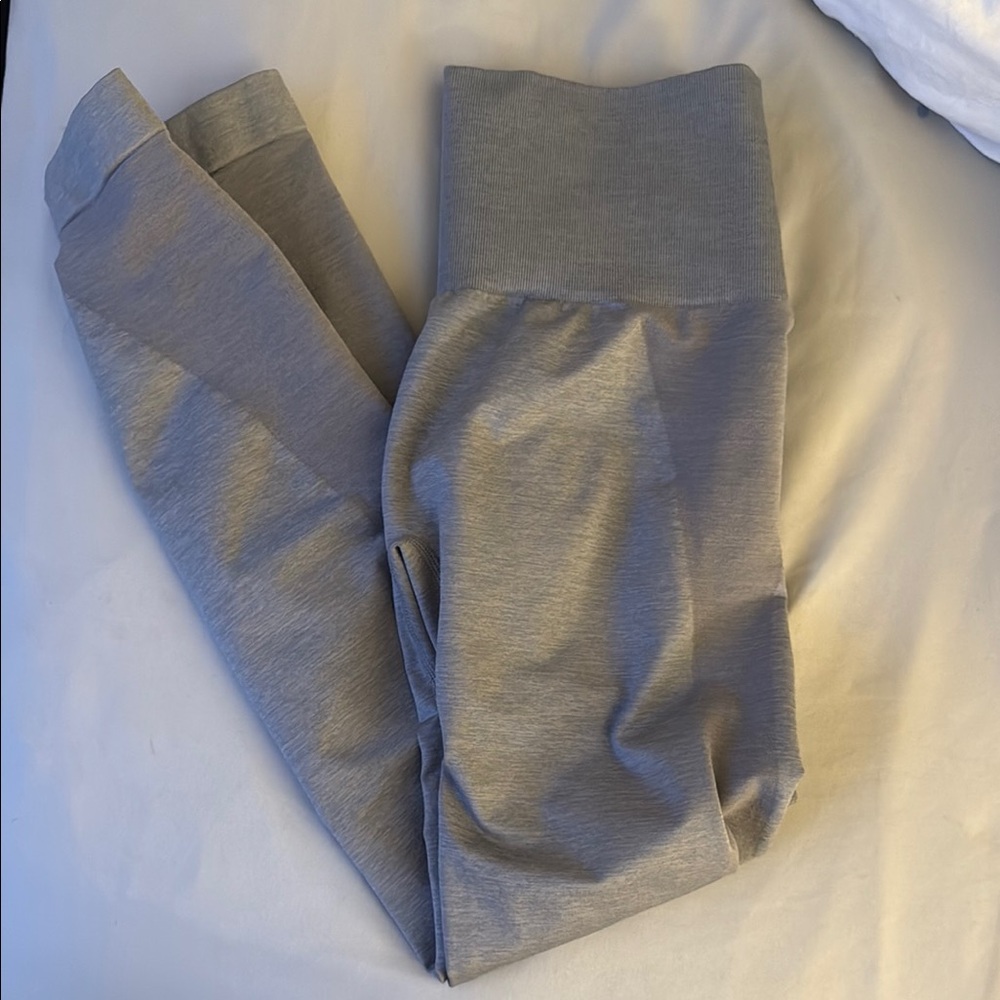 NVGTN Gray Contour 2.0 Seamless High-Waisted Leggings